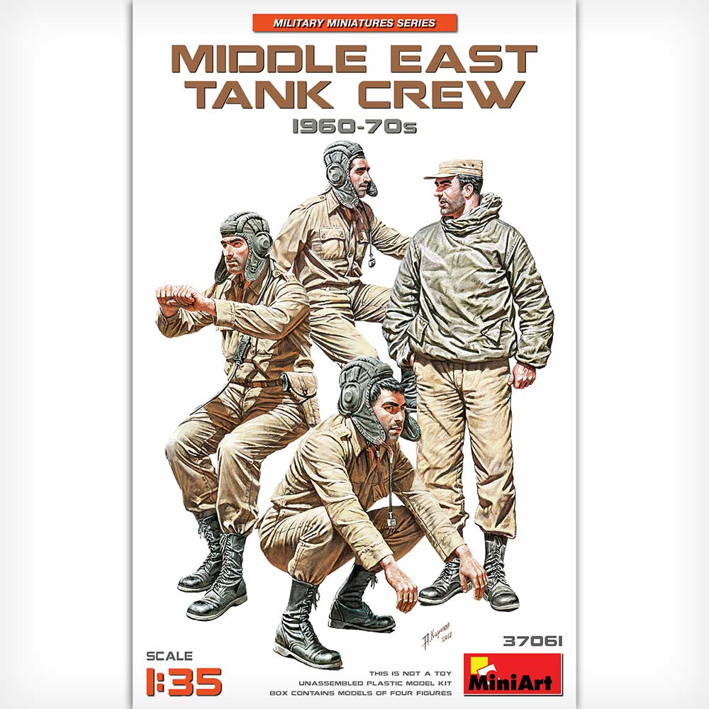1/35 Middle East Tank Crew 1960-70s