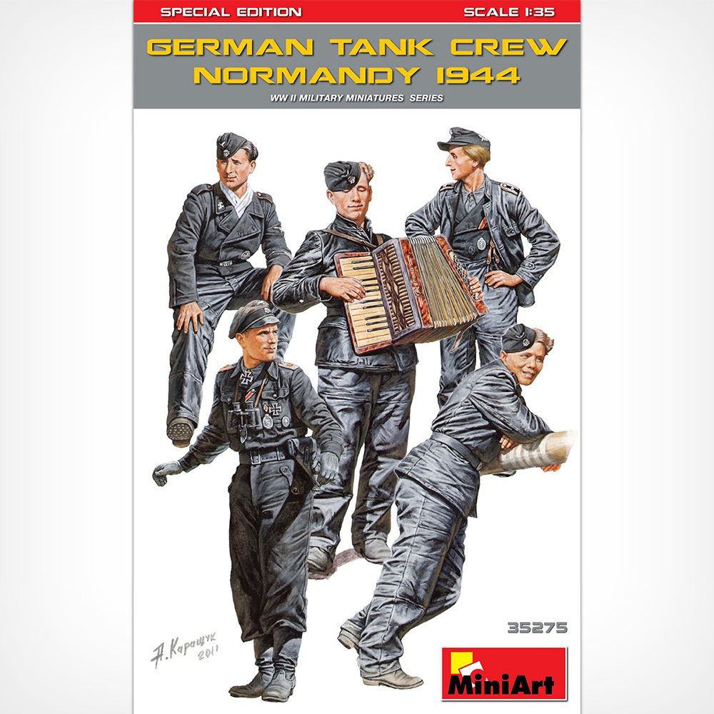 1/35 German Tank Crew (Normandy 1944) Special Edition
