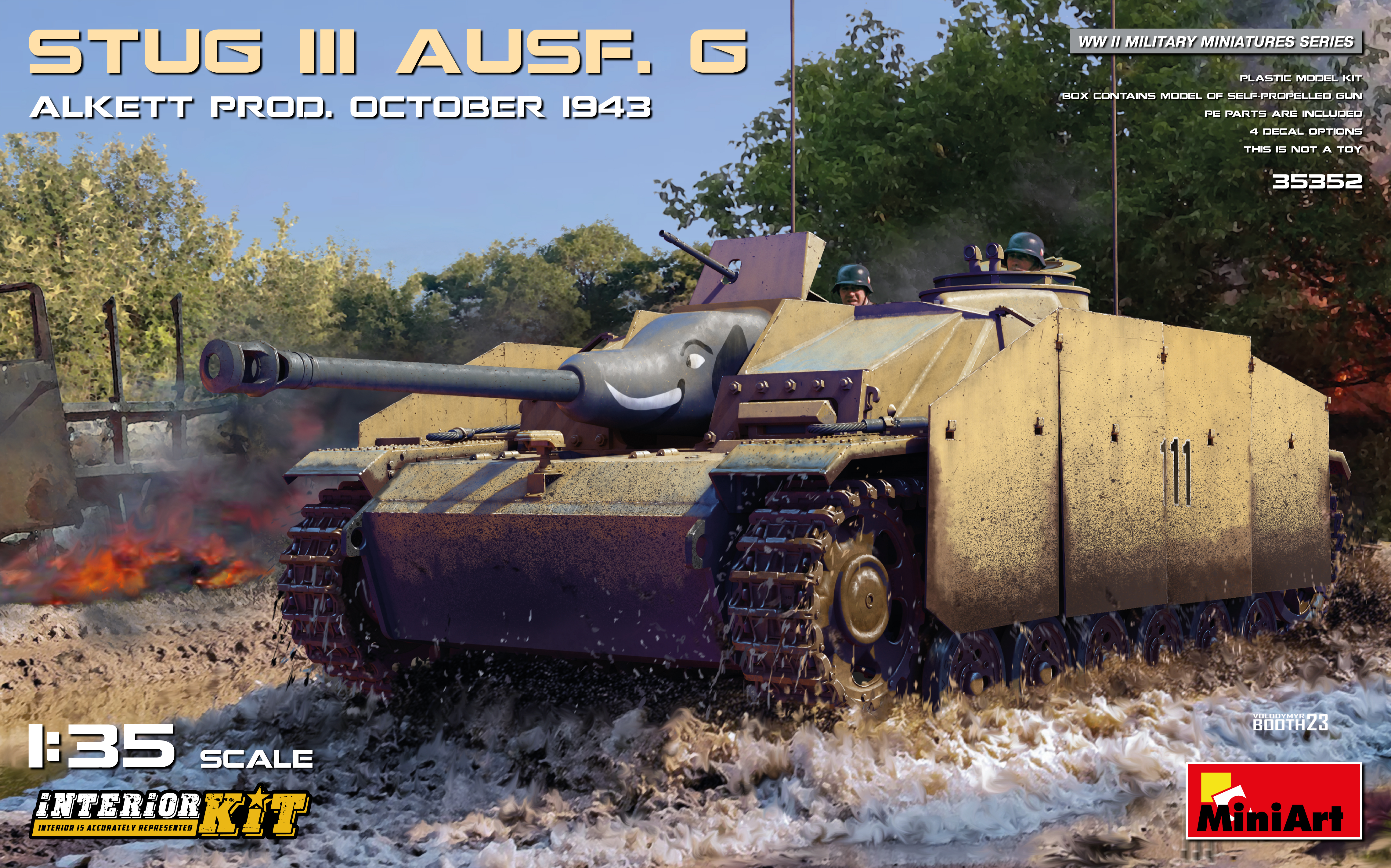 1/35 StuG III Ausf. G October 1943 Alkett Prod. Interior Kit