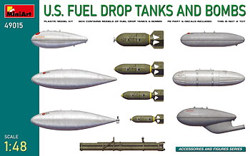 1/48 U.S. Fuel Drop Tanks and Bombs