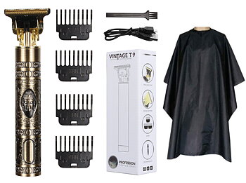 Hair & Beard Trimmer Deluxe Kit + Free Barber Apron - Buddha
