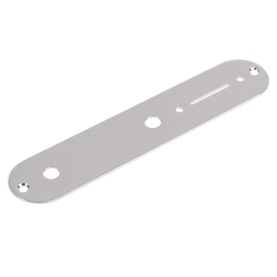 Telecaster Control Plate Chrome (8mm Pot Hole)