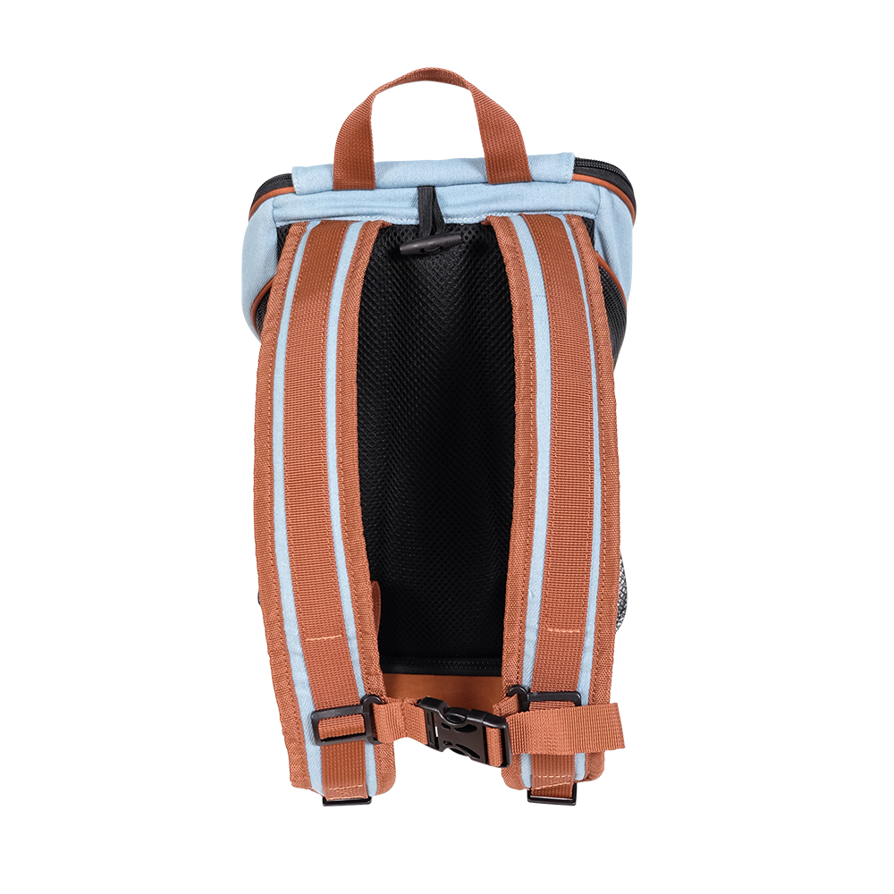 Denim Fun Lightweight Pet Backpack - Denim - 8