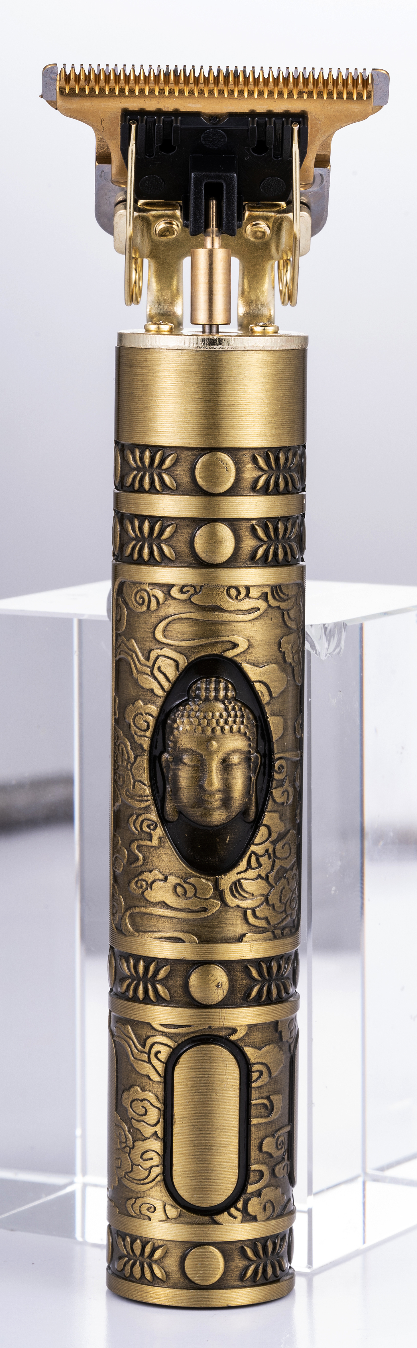 Hår & Skäggtrimmer Deluxe Kit + Gratis rakförkläde - Buddha - 7