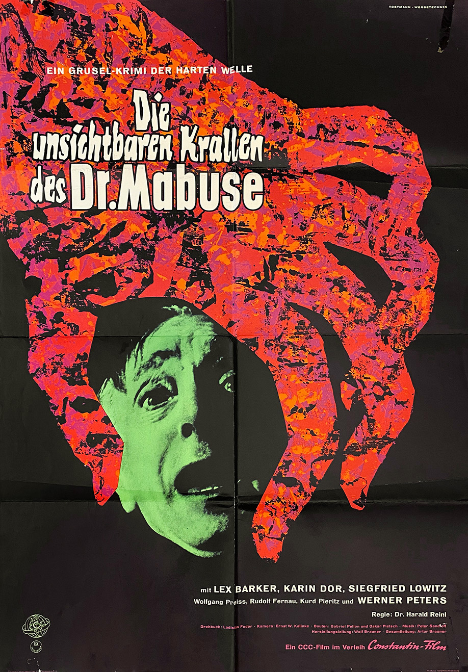 MABUSE KOMMER TILLBAKA – (IM STAHLNETZ DES DR. MABUSE)