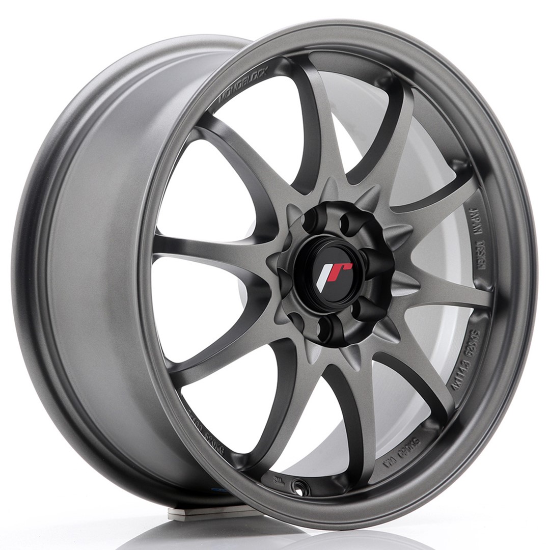 16" JR Wheels JR5 - Matt Gun Metal