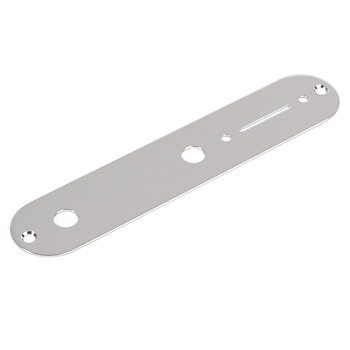 Telecaster Control Plate Chrome (3/8" Pot Hole)