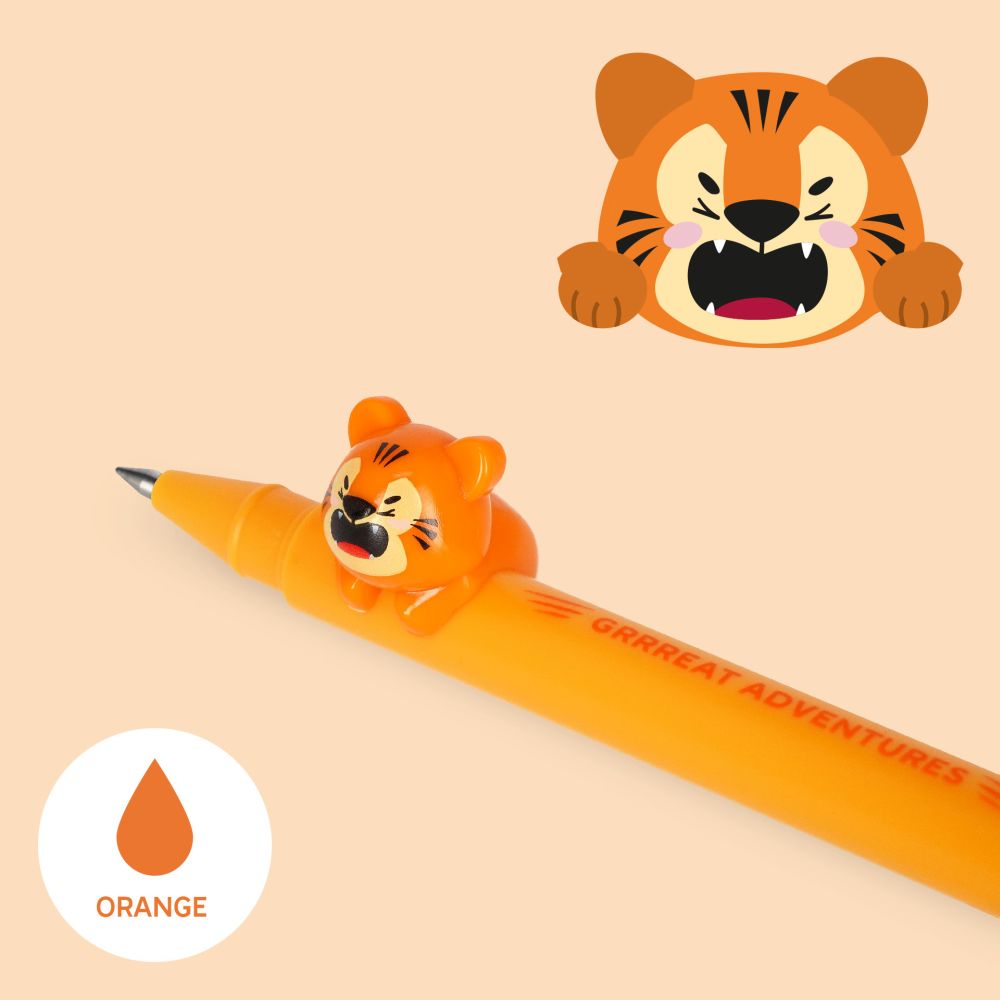 Lovely friends / Cuddling pets pen, Tiger, orange - 3