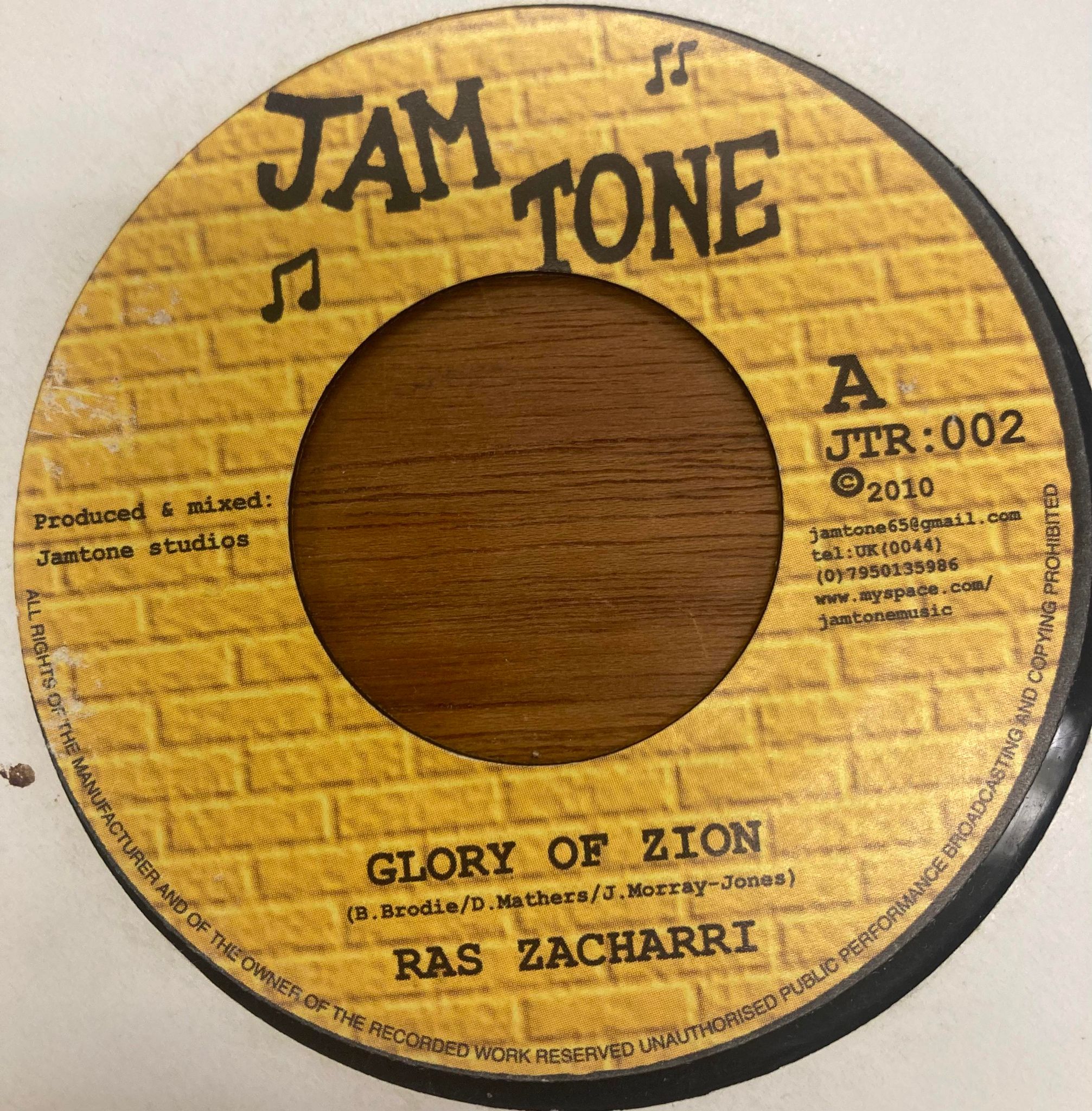 Ras Zacharri – Glory Of Zion