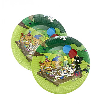 Tallrikar 8st - Bamse