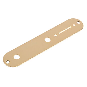 Telecaster Control Plate Gold (3/8" Pot Hole)