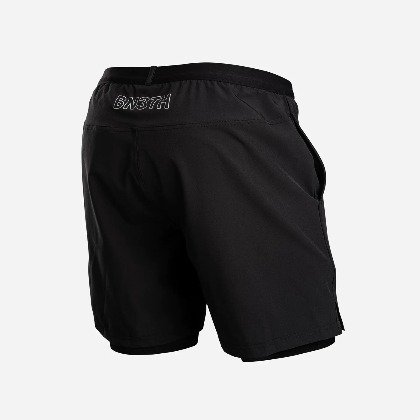 CRUISE 2n1 PADDED BIKE SHORT - BLACK - 2