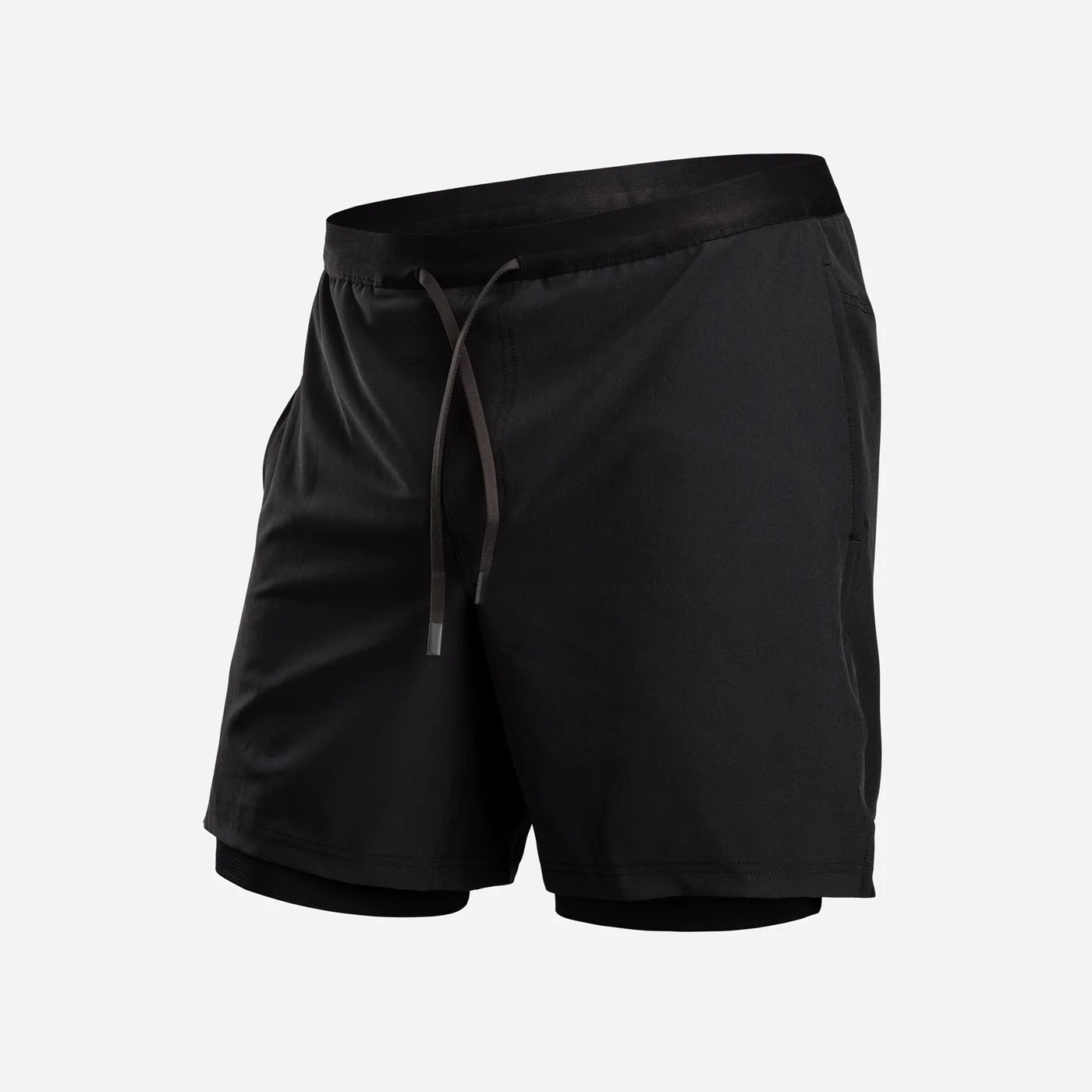 CRUISE 2n1 PADDED BIKE SHORT - BLACK