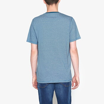 Signal - Yann Mini Stripe Tee - Atlantic Green 