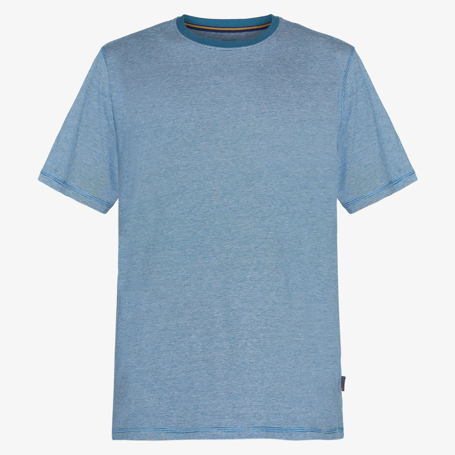 Signal - Yann Mini Stripe Tee - Atlantic Green  - 4