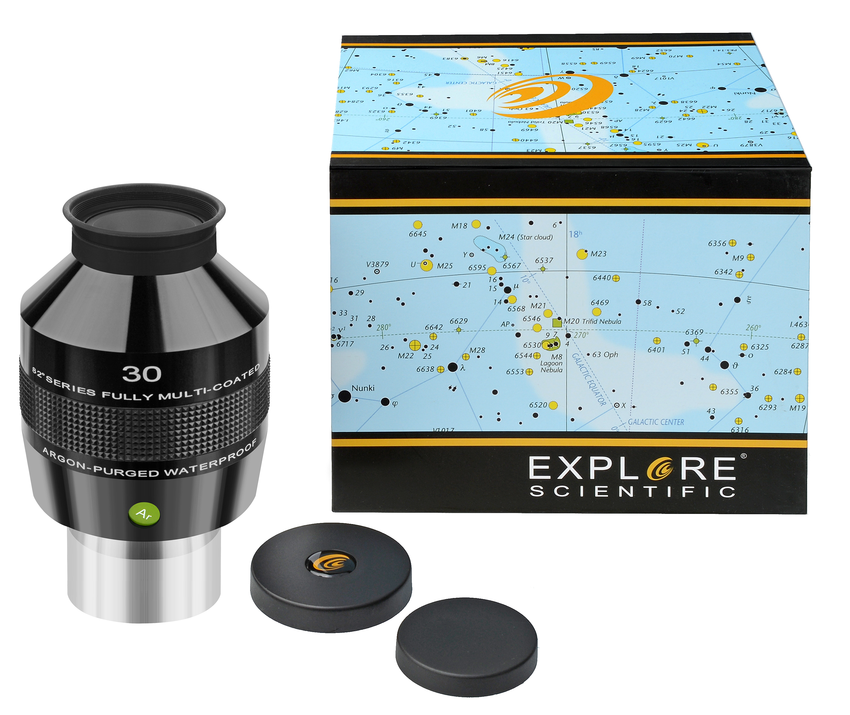 EXPLORE SCIENTIFIC 82° VIDVINKELOKULAR - 10