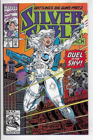 Silver Sable and The Wild Pack # 3 VF