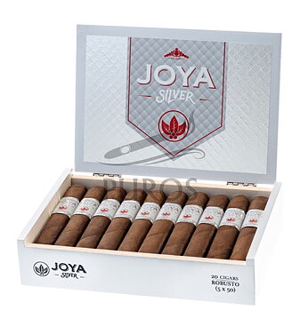 Joya De Nicaragua Silver Robusto Open Cigar Box 20p