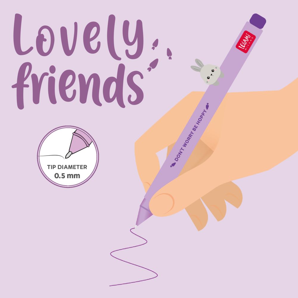 Lovely friends / Cuddling pets pen, Bunny, lilla - 3