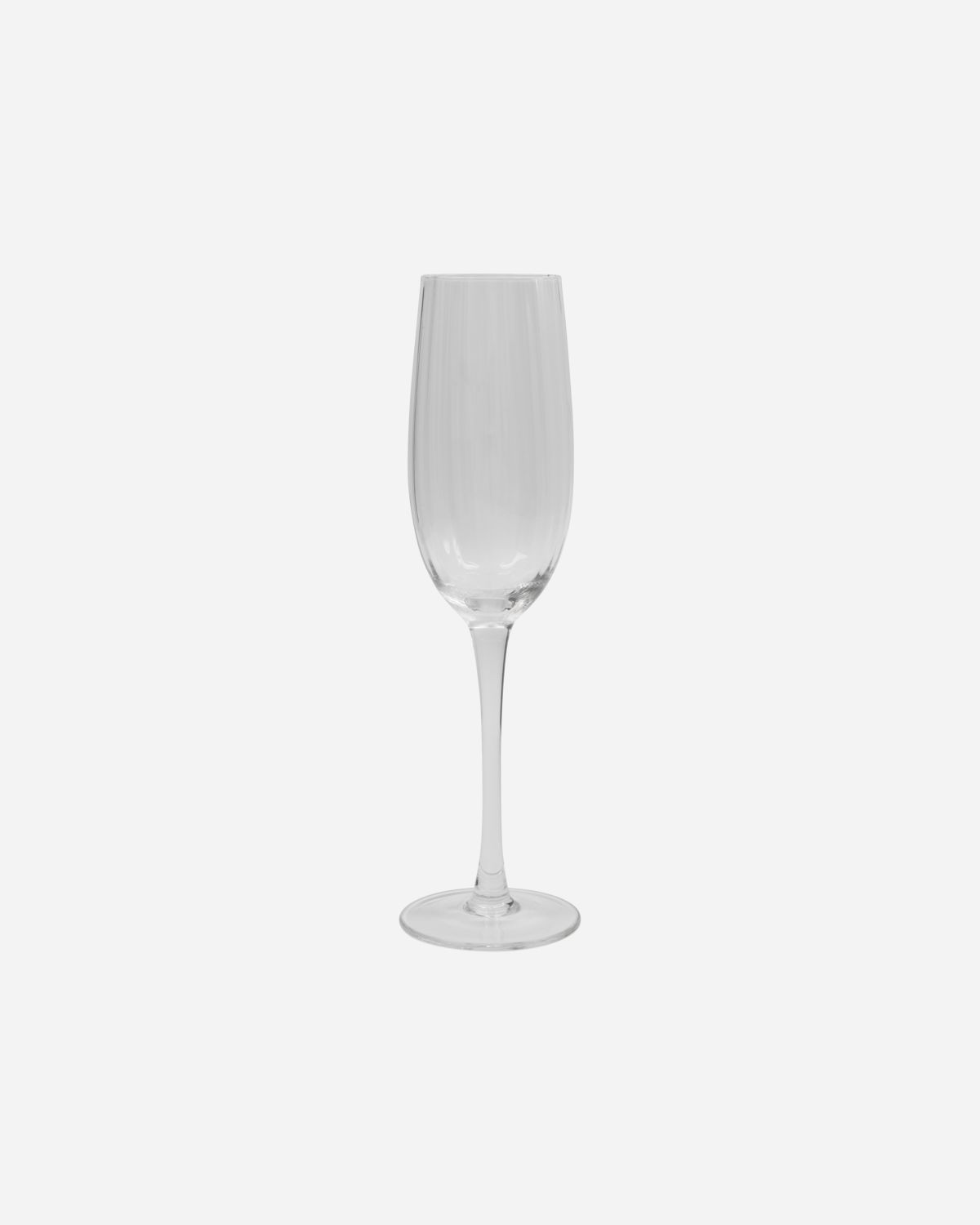 HOUSE DOCTOR Champagneglas Rill Klar