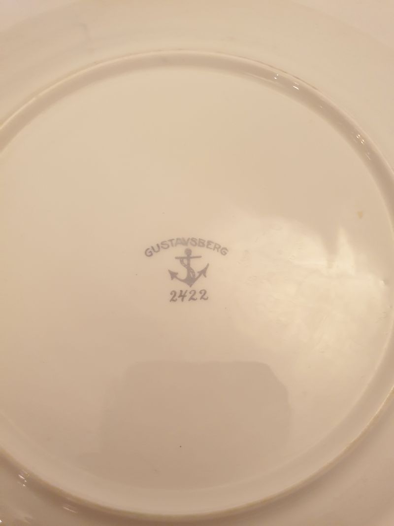 Matta rosor dinner plate - 2