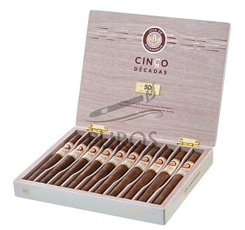 Joya de Nicaragua Cinco Decadas El General Churchill Öppen Cigarrlåda 10p