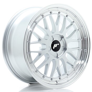 18" JR Wheels JR23 - Hyper Silver Machined Lip