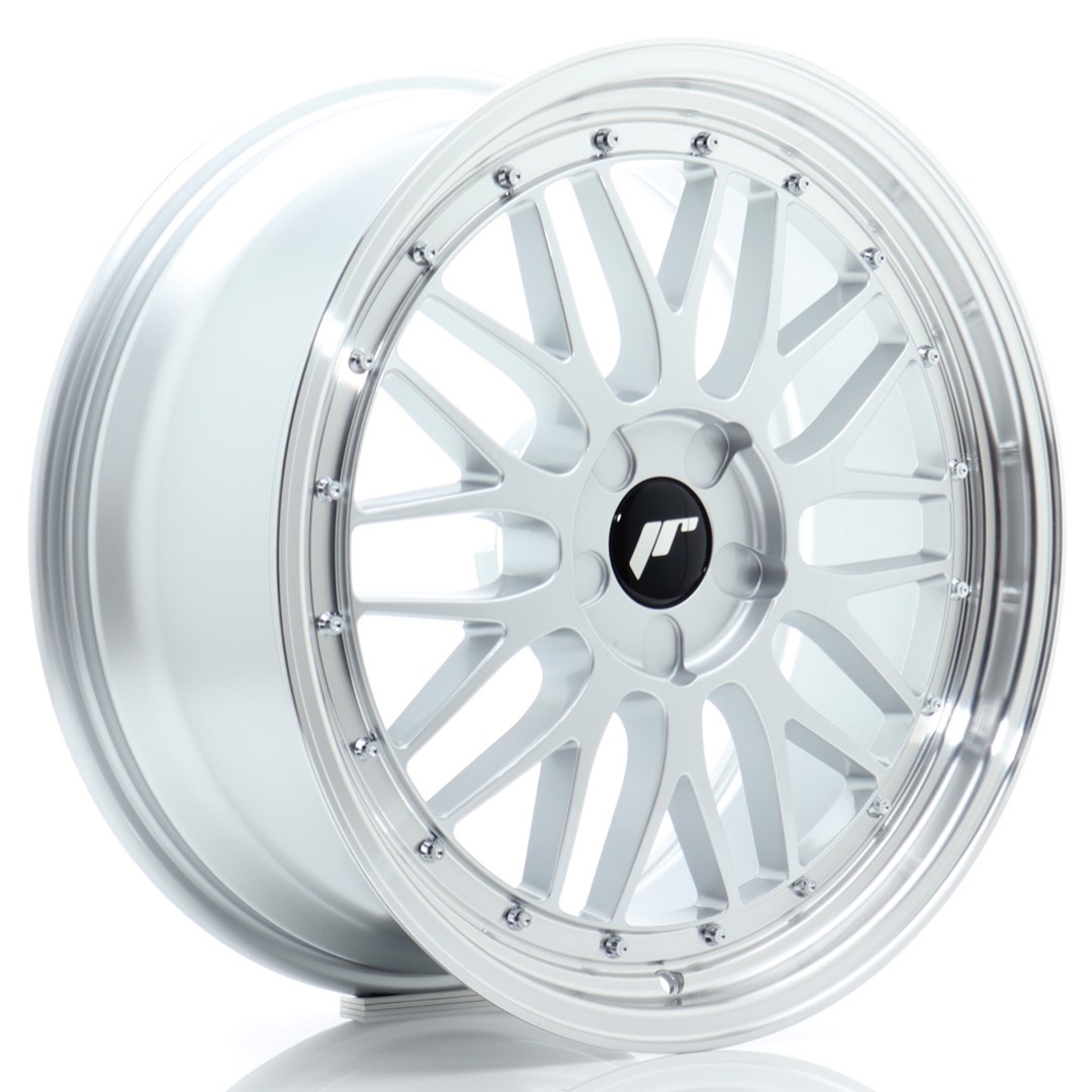 19" JR Wheels JR23 - Hyper Silver Machined Lip