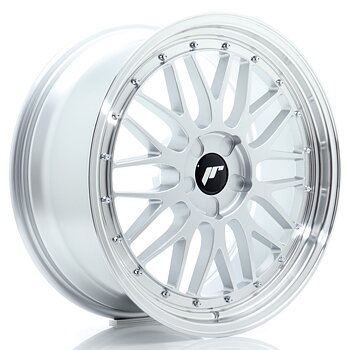 19" JR Wheels JR23 - Hyper Silver Machined Lip