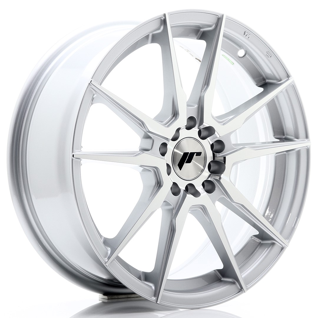 17" JR Wheels JR21 - Silver Machined