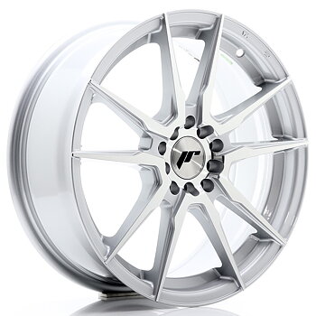 17" JR Wheels JR21 - Silver Machined