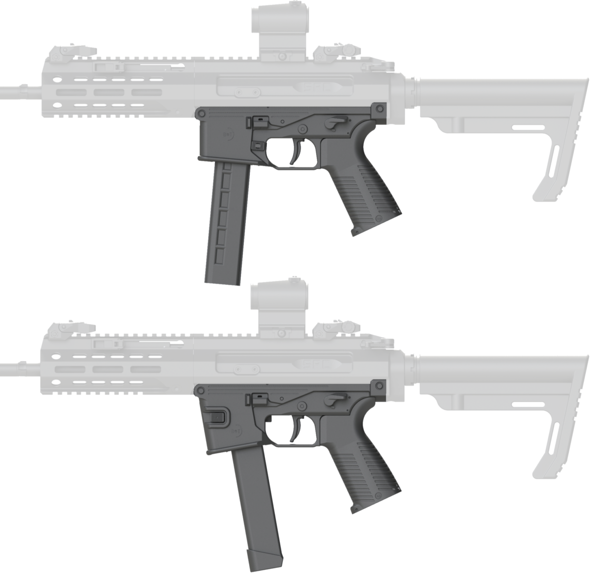  B&T SPC9 Sport 18,7" 9x19 Glock  - 2