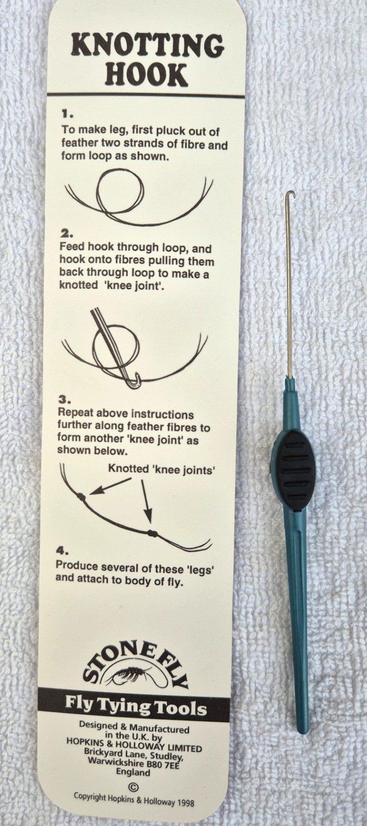 Stonefly Knotting Hook