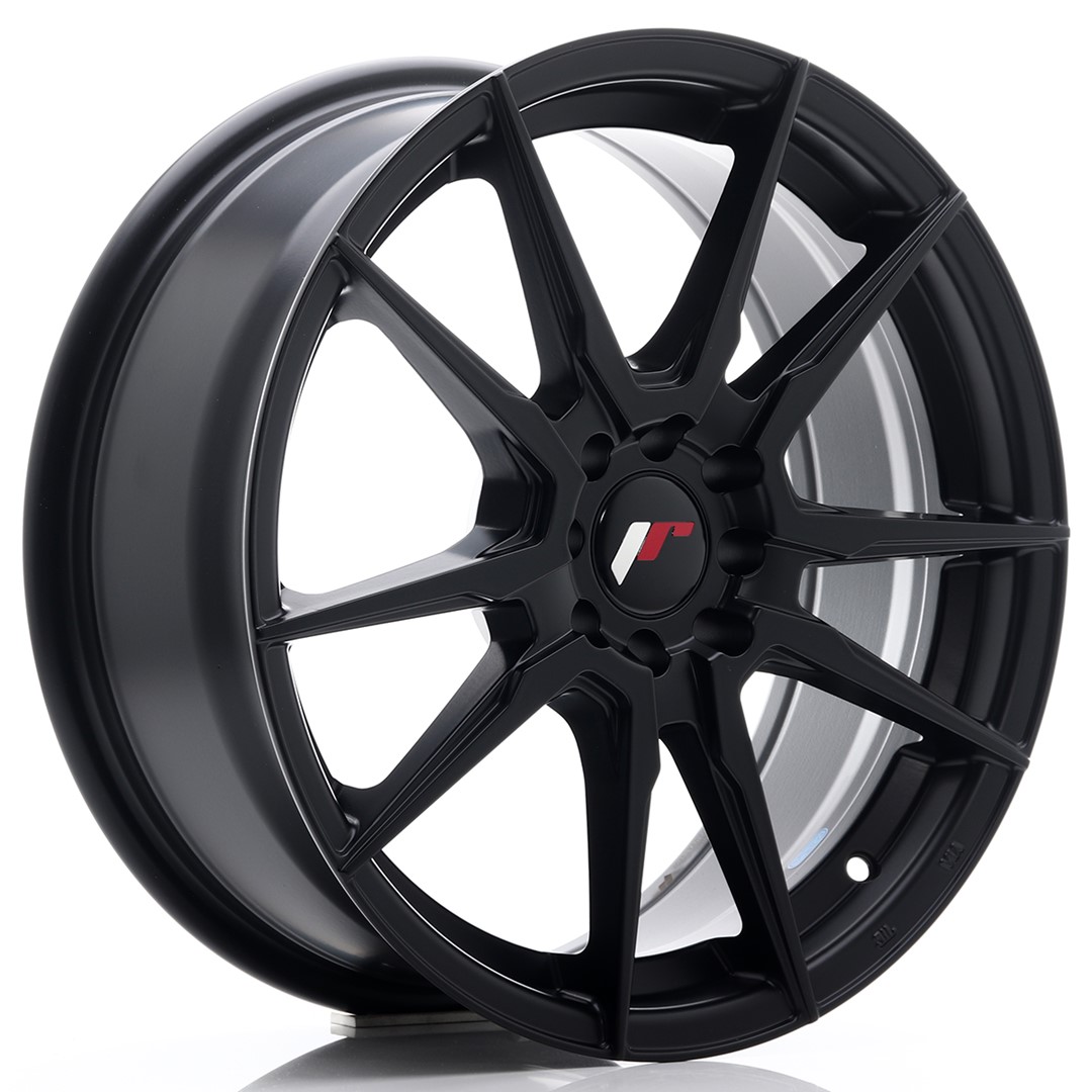 17" JR Wheels JR21 - Matt Black
