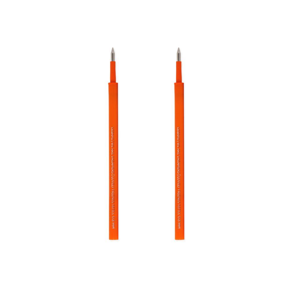 Refills för Lovely friends/Cuddling pets pens, 2 st., Orange - 2