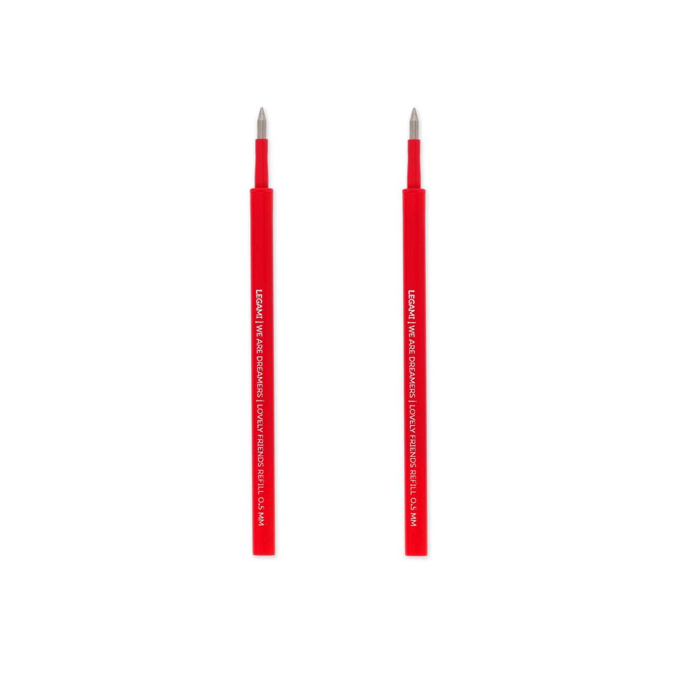 Refills för Lovely friends/Cuddling pets pens, 2 st., Röda - 2