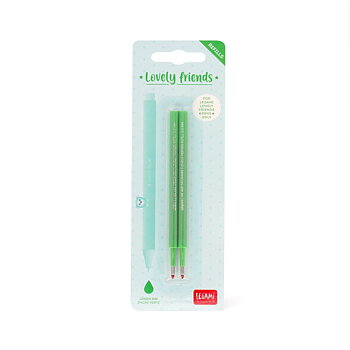 Refills til Lovely friends/Cuddling pets pens, 2 stk., Grønne