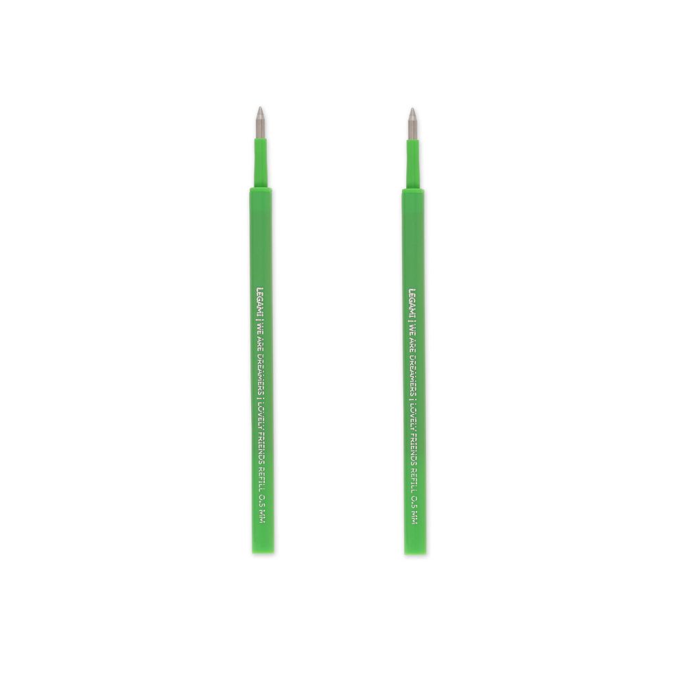 Refills til Lovely friends/Cuddling pets pens, 2 stk., Grønne - 2