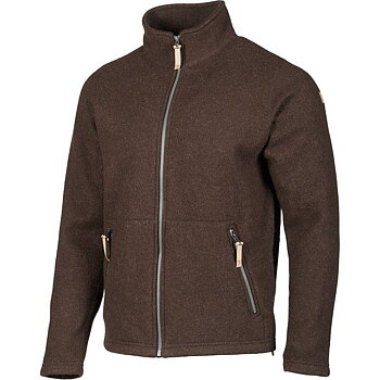 Ivanhoe tröja nyans Coffebean NLS SAP Full Zip 