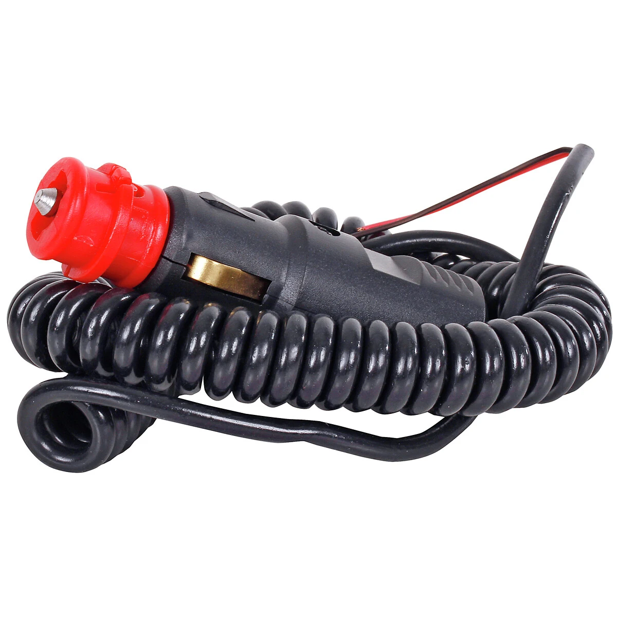 Kabel spiralformad 3m med din kontakt