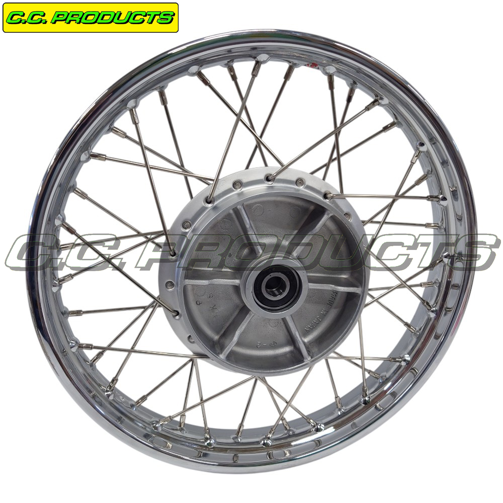 Spoke Set Kawasaki Z 1000 18-inch 77-80 Rear Wheel - 2