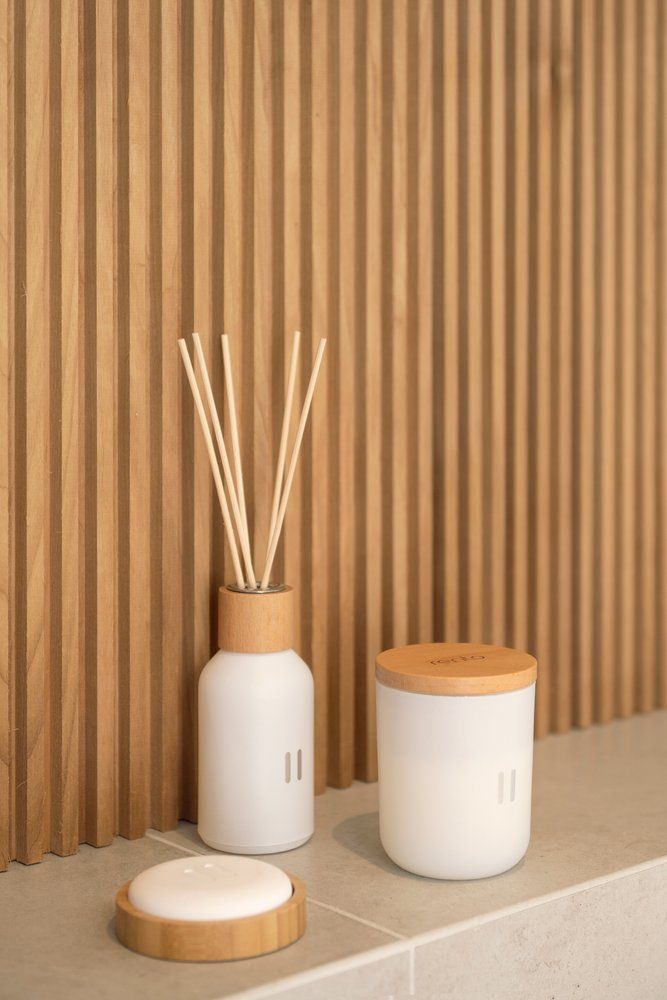 Doftsten bambu med underlag - 8