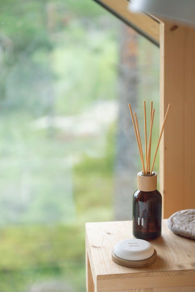 Doftsten bambu med underlag - 4