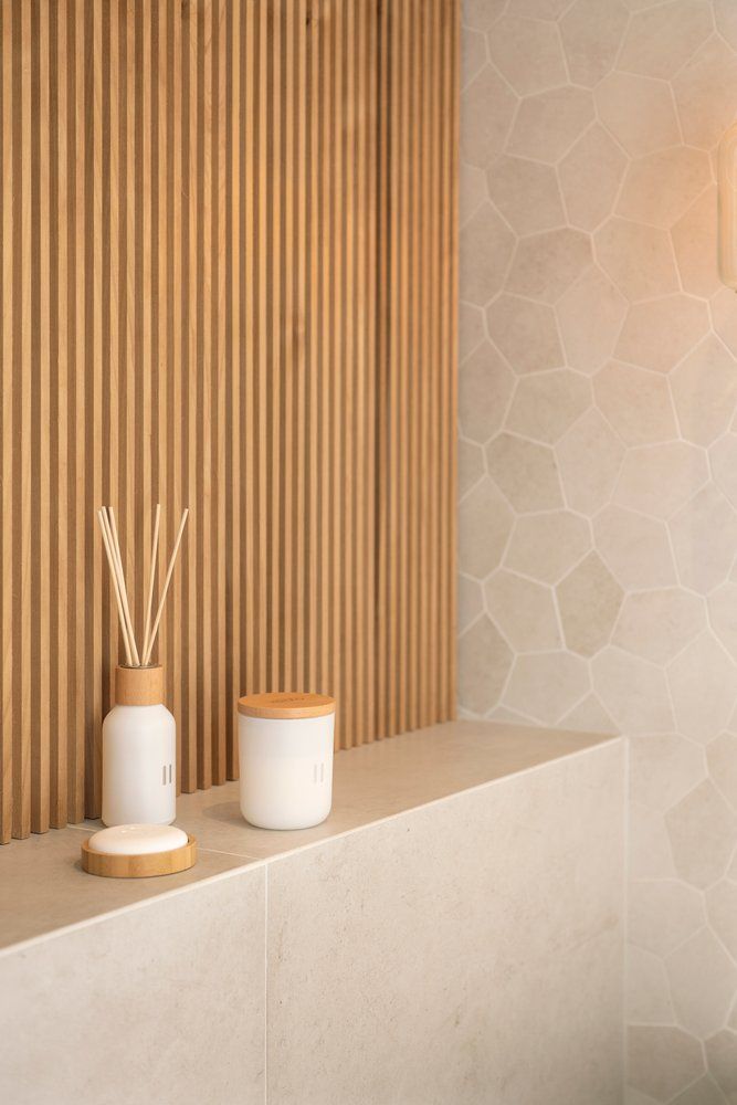 Doftsten bambu med underlag - 7