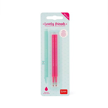 Refills til Lovely friends/Cuddling pets pens, 2 stk., Rosa