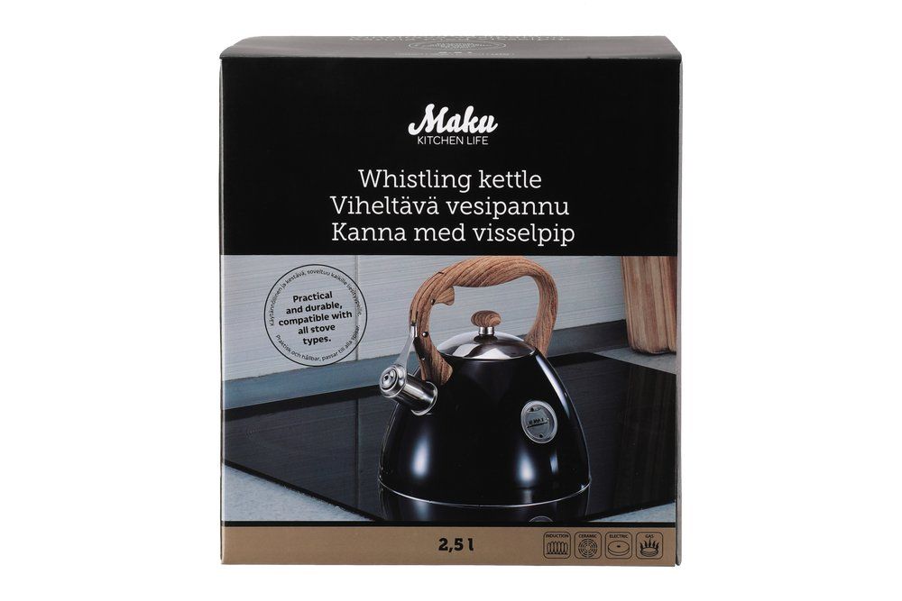 Kanna med visselpip 2,5 L - 2
