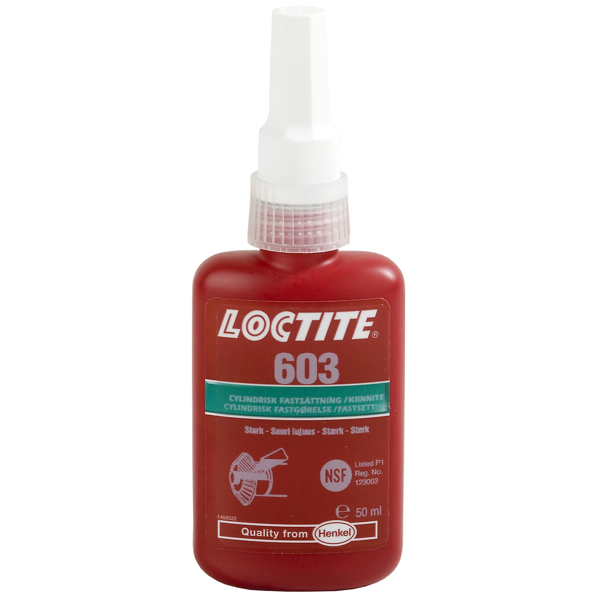 Cylindrisk fastsättning 603 extra stark 50ml