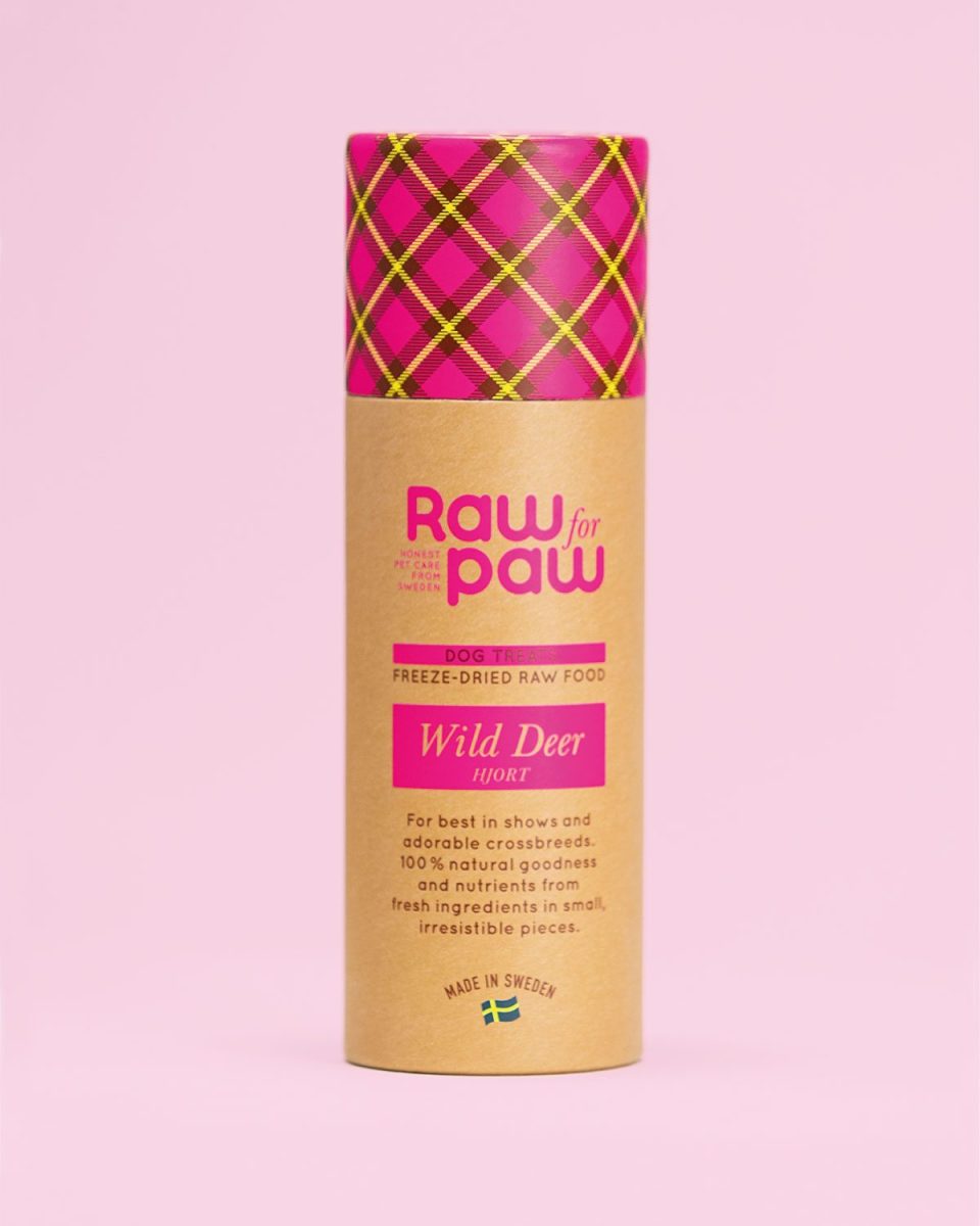 Raw For Paw Wild Deer Dog Treats - 45 g 