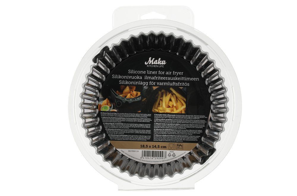 Air fryer silikonform 18,5x14,5 cm - 3