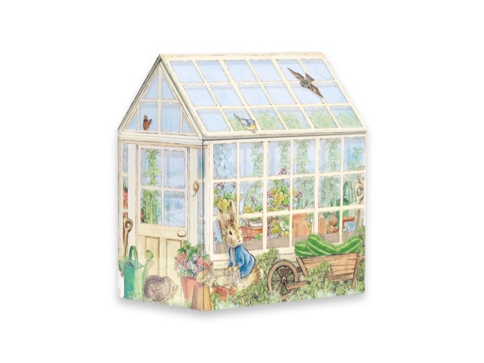 Plåtburk - Peter Rabbit Växthus